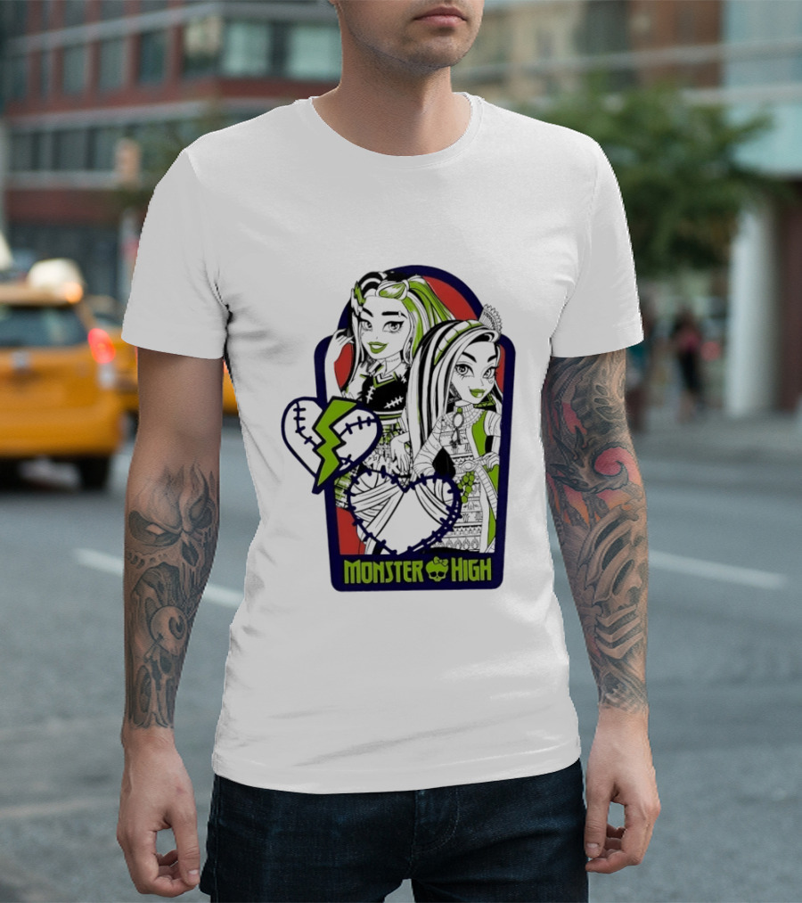 Monster High Cleo De Nile And Frankie Stein Fashion Doll T-Shirt