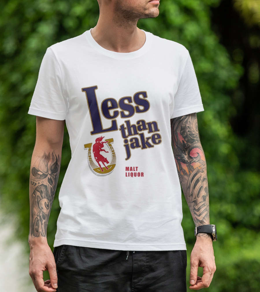 Less Than Jake Malt Liquor Evergreen Collection T-Shirt