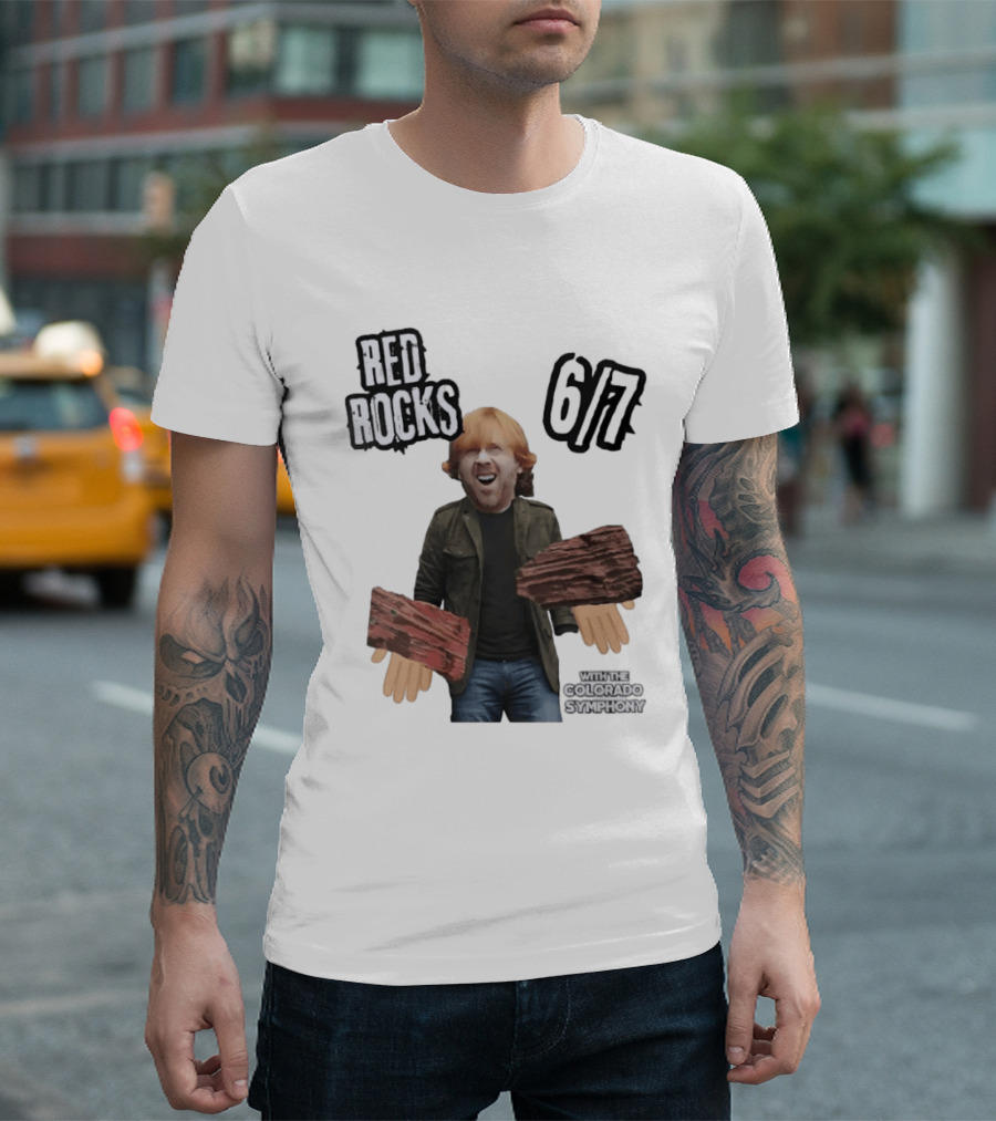 Trey Anastasio Red Rocks 6/7 With The Colorado Symphony T-Shirt
