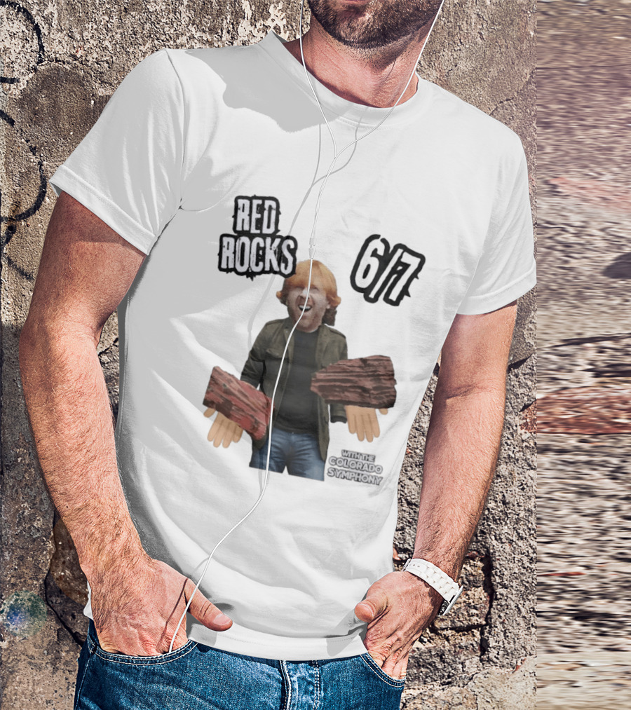Trey Anastasio Red Rocks 6/7 With The Colorado Symphony T-Shirt