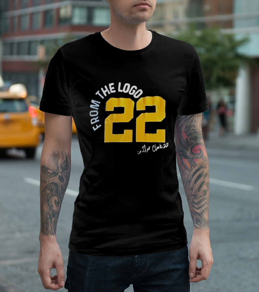 Caitlyn Clark Iowa Hawkeyes From The Logo 22 T-Shirt