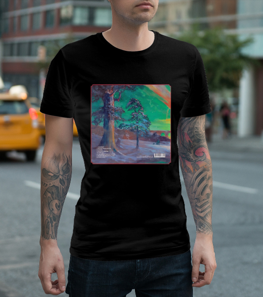 Ascension Beyond Heart And Day Emerald Mist Fading Hero T-Shirt