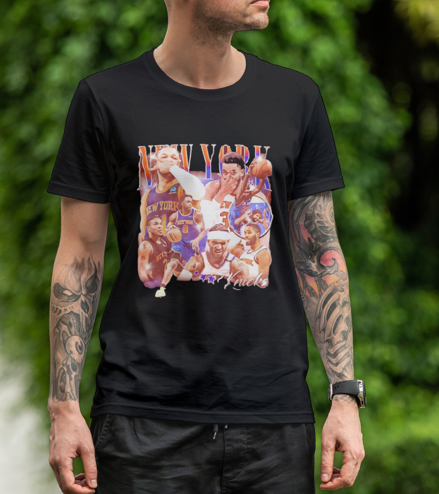 New York Knicks Players Basketball Stars T-Shirt