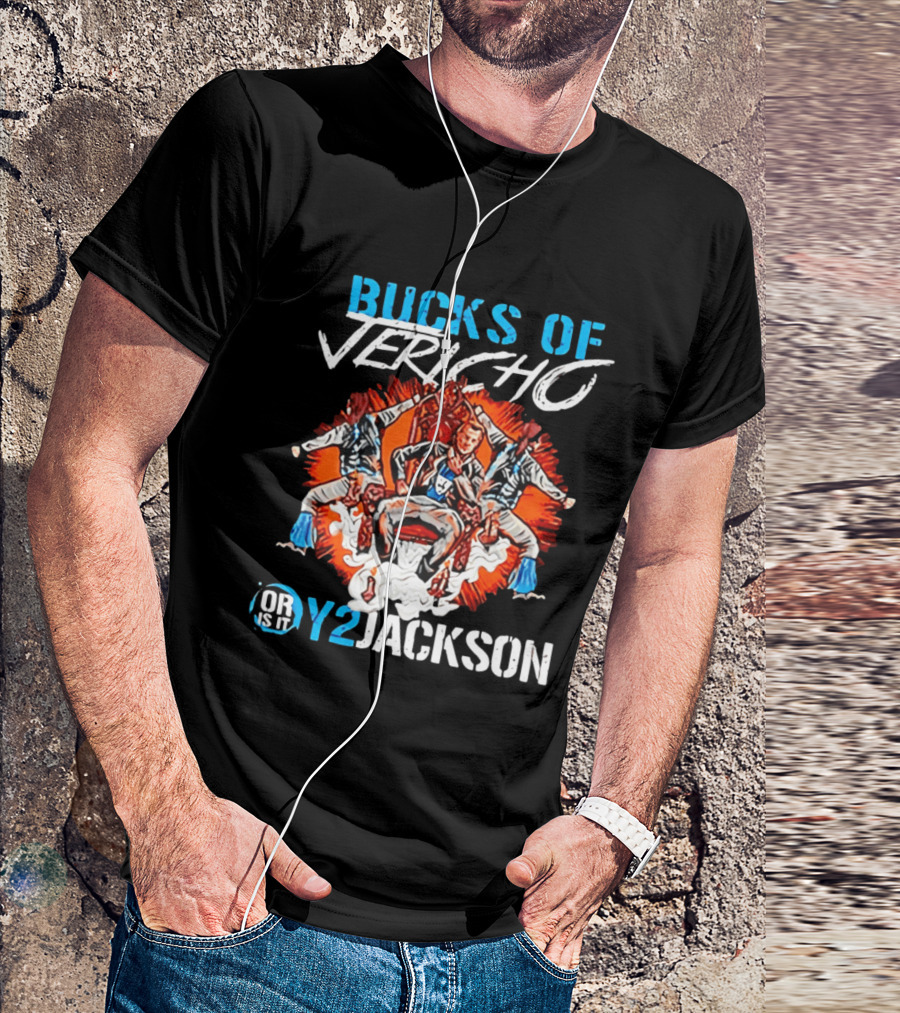 Bucks Of Jericho Y2Jackson Dynamic Wrestling Trio T-Shirt