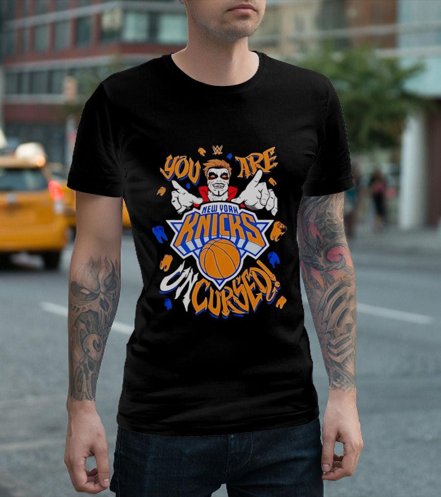 New York Knicks Danhausen You Are Cursed T-Shirt