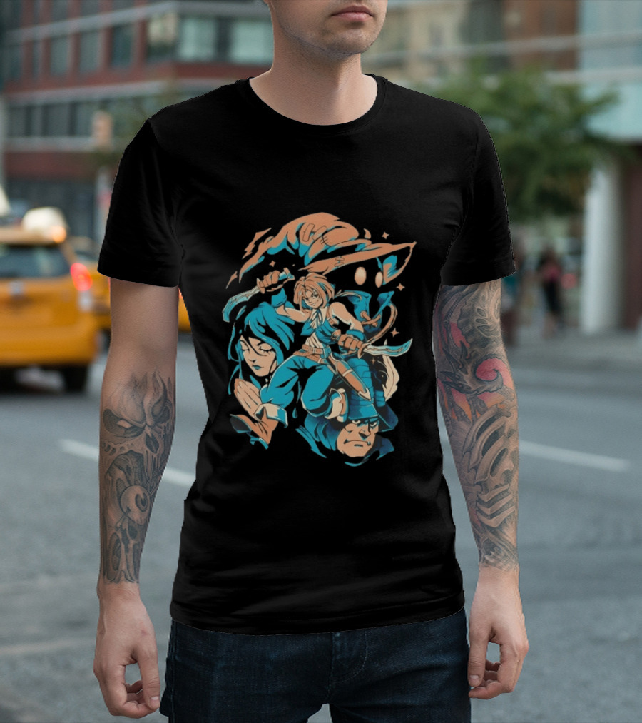 Final Fantasy IX Zidane Tribal Epic Adventure Thief T-Shirt