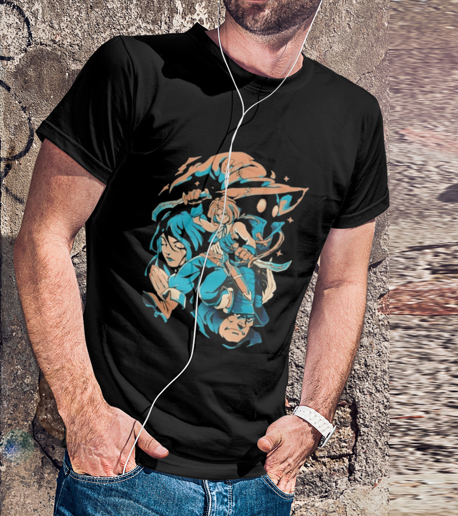 Final Fantasy IX Zidane Tribal Epic Adventure Thief T-Shirt