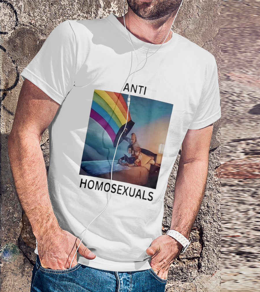 Anti Homosexuals Pride Rainbow T-Shirt
