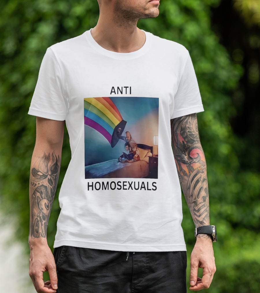 Anti Homosexuals Pride Rainbow T-Shirt