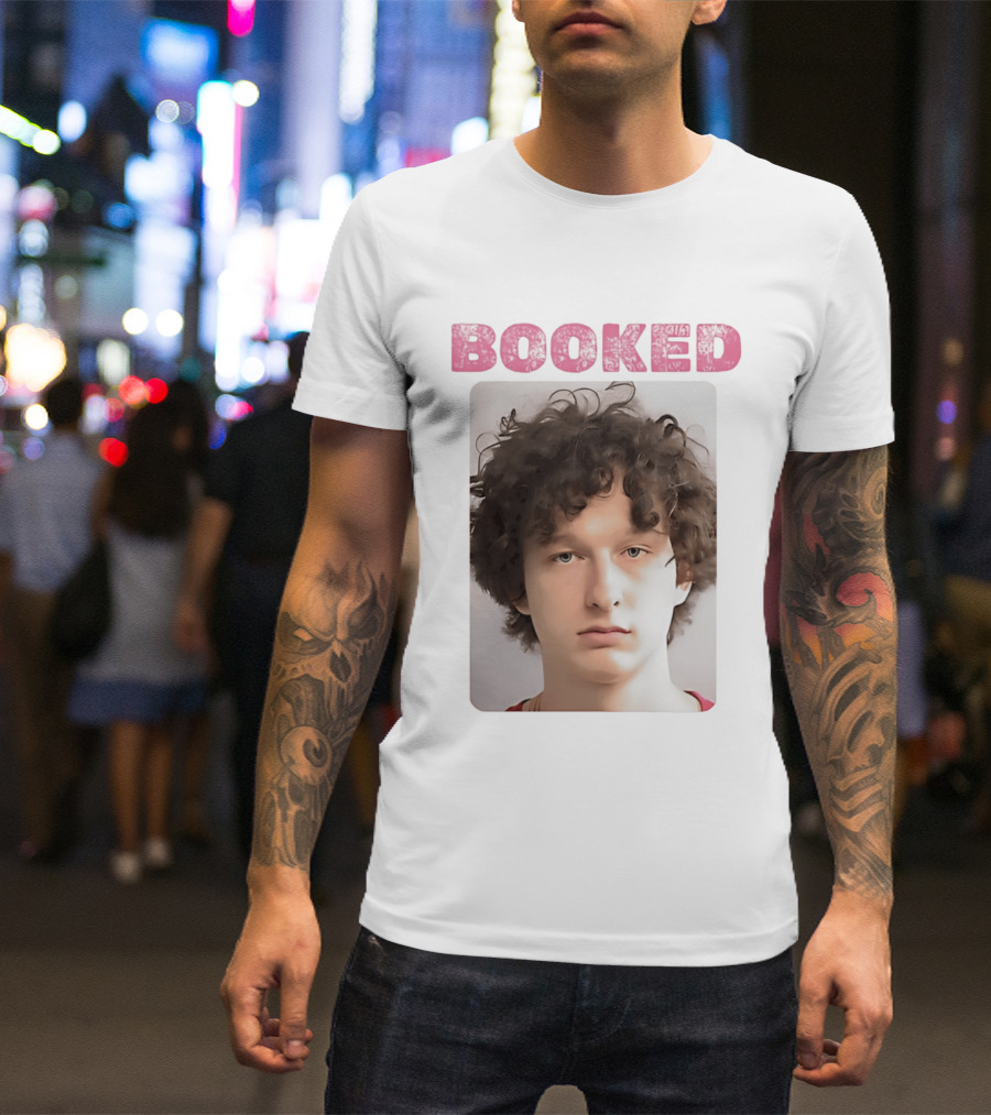 Booked Heston Shot Photo T-Shirt