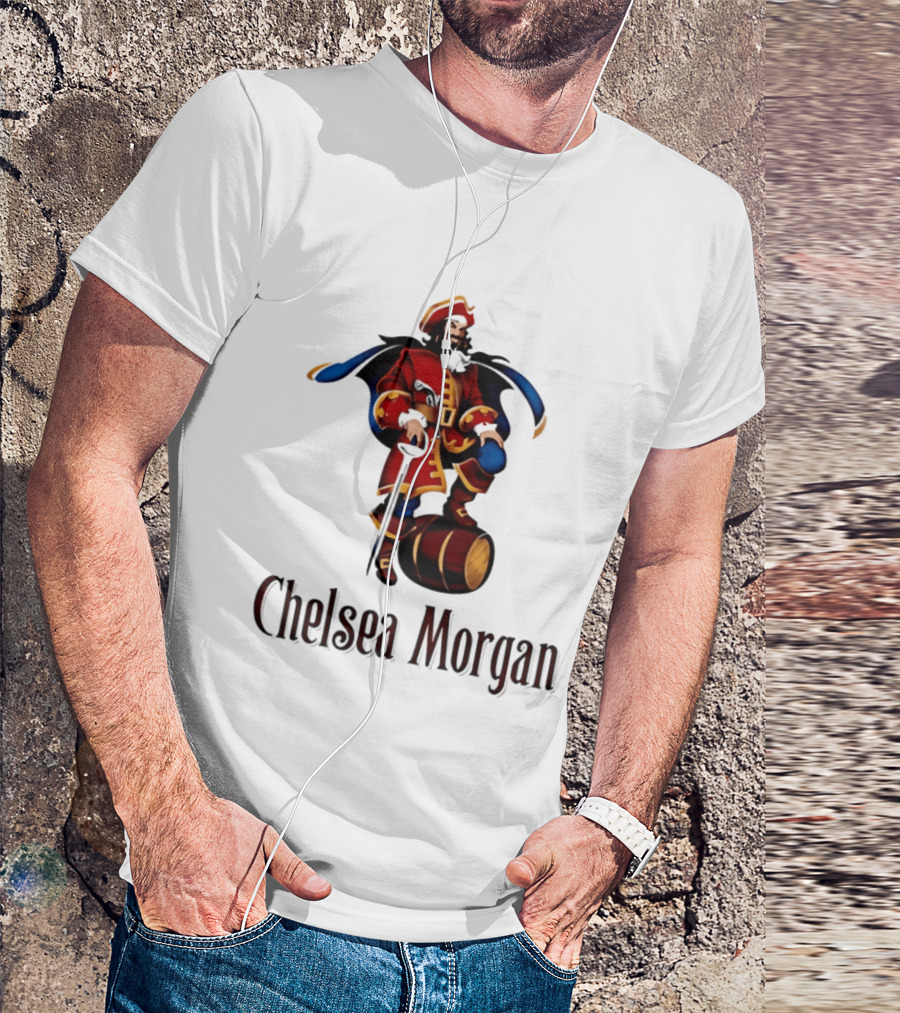Chelsea Morgan Pirate Captain Red Coat T-Shirt