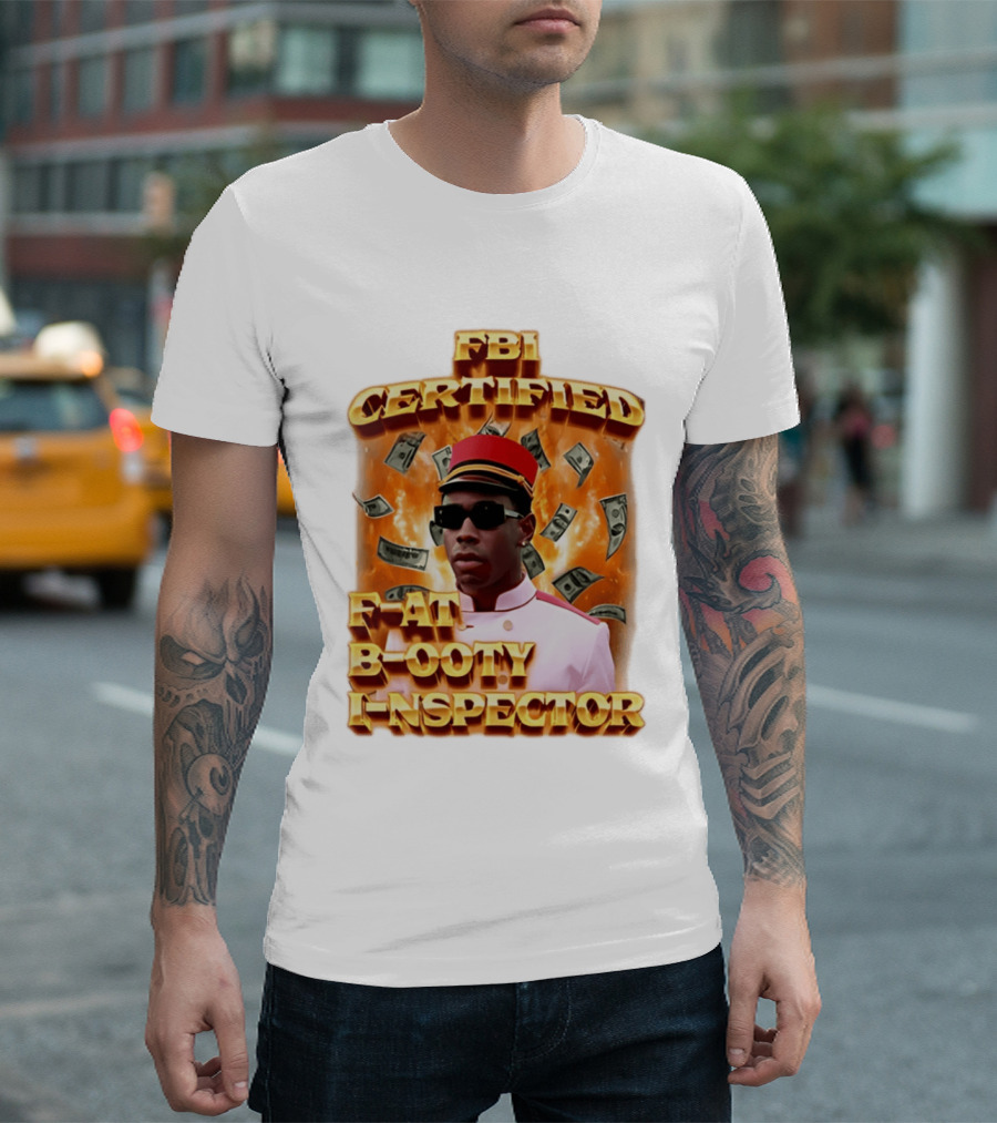 FBI Certified F At B Ooty I Nspector Money Explosion T-Shirt
