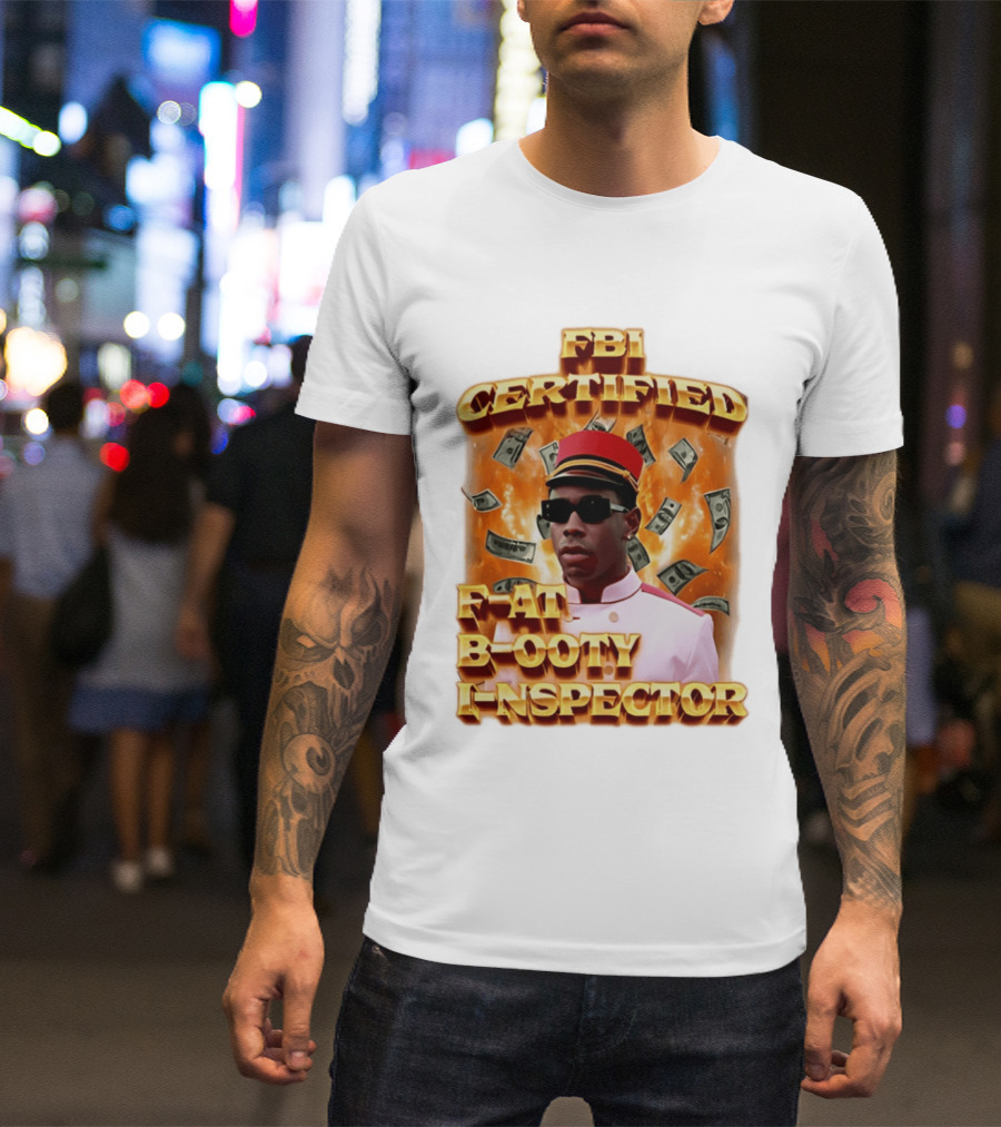 FBI Certified F At B Ooty I Nspector Money Explosion T-Shirt