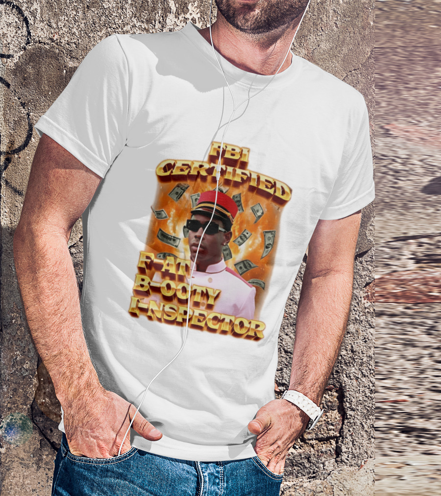FBI Certified F At B Ooty I Nspector Money Explosion T-Shirt