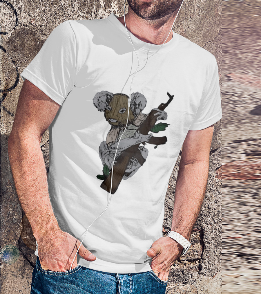 Flyquest Koala Ski Mask AK47 T-Shirt