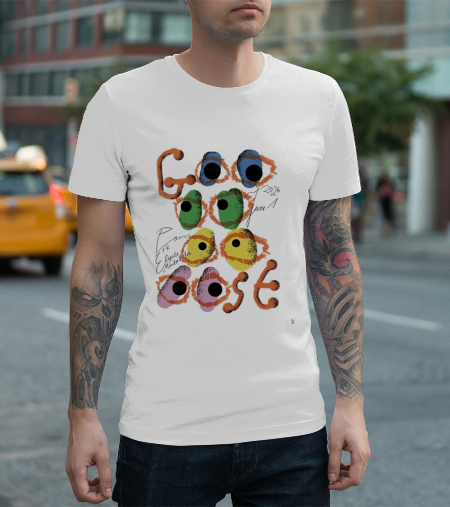 Goose Paris FR June 1 2026 Colorful Eyes T-Shirt