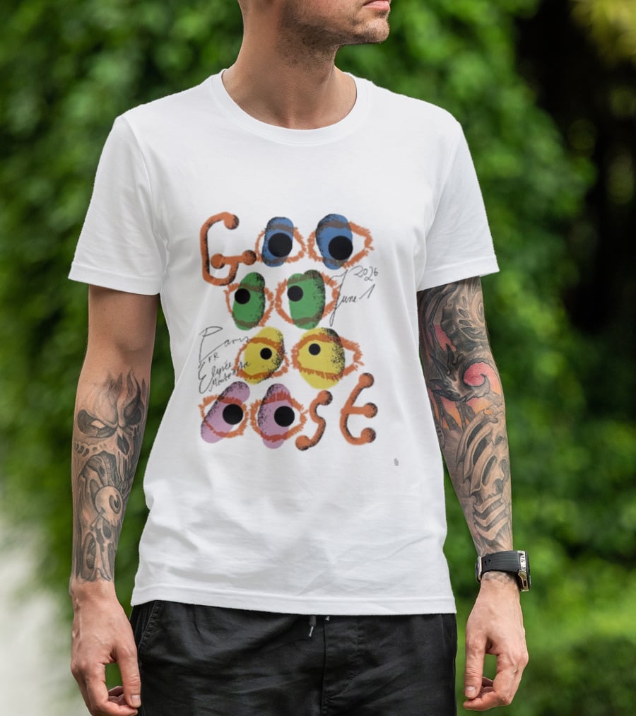Goose Paris FR June 1 2026 Colorful Eyes T-Shirt