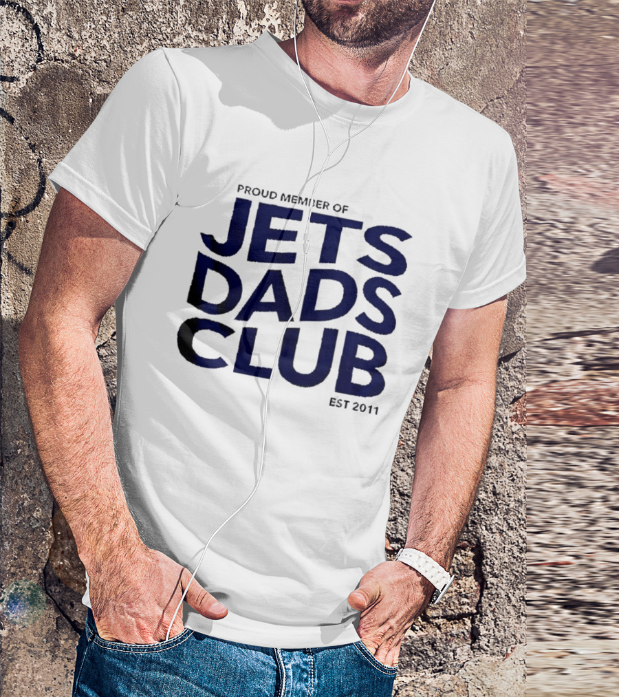 Winnipeg Jets Proud Member Of Jets Dads Club Est 2011 T-Shirt