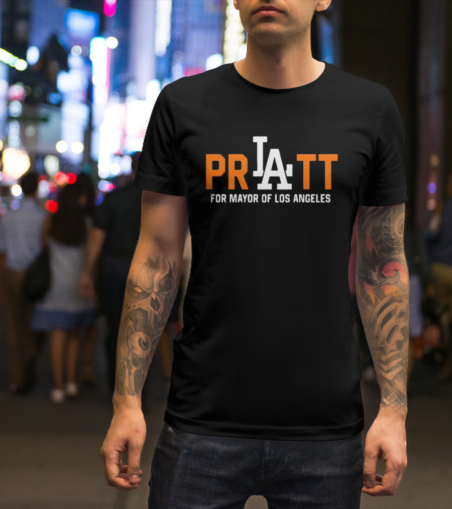 PRATT For Mayor Of Los Angeles Election Campaign LA T-Shirt