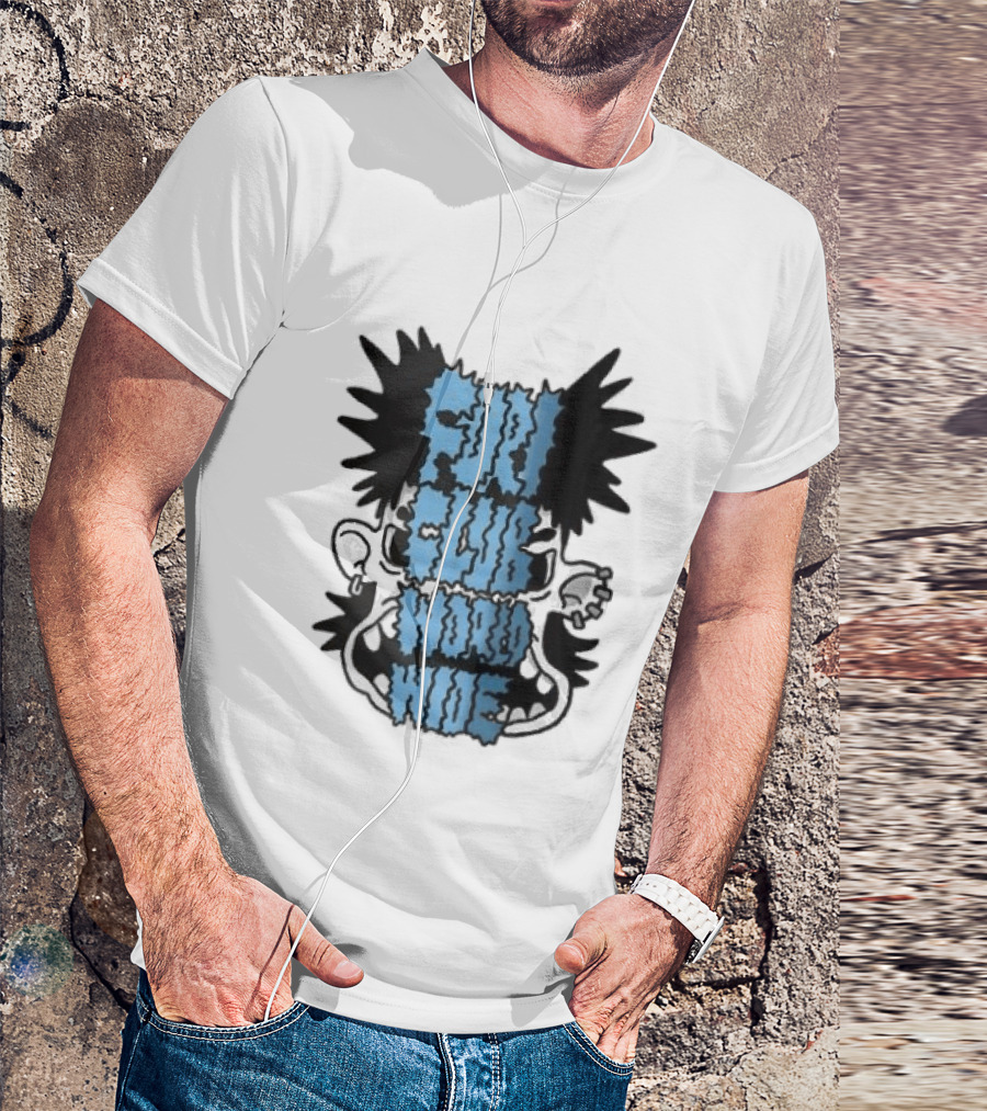 Furi Club Worldwide Skull Face T-Shirt