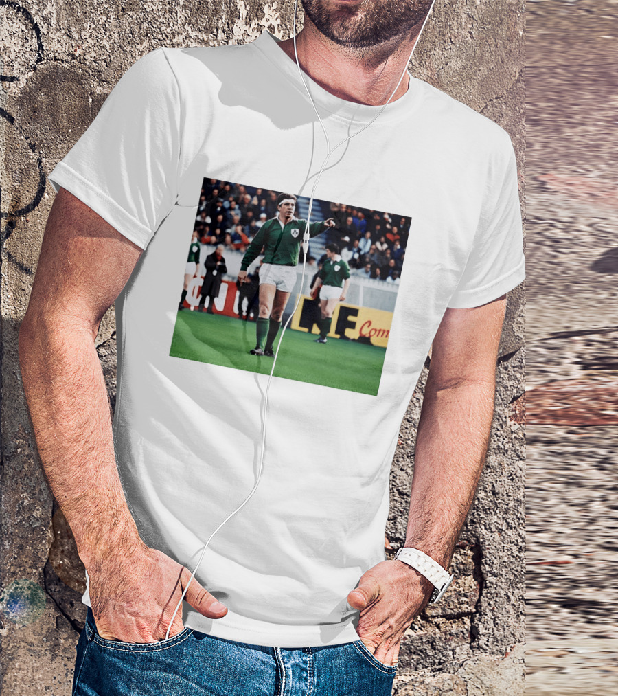Irish Rugby Mourns Fergus Slattery Former Ireland Captain And Lions Flanker T-Shirt