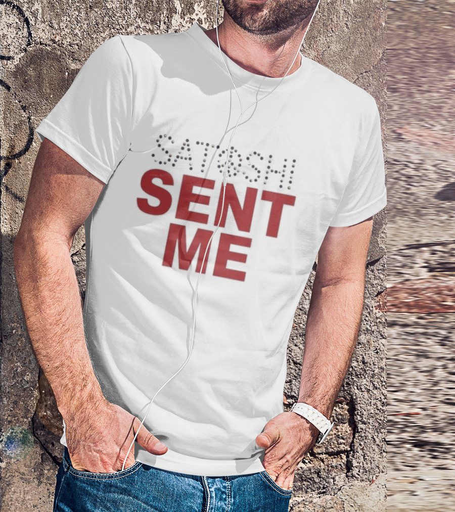 Satoshi Sent Me Text With Bitcoin T-Shirt