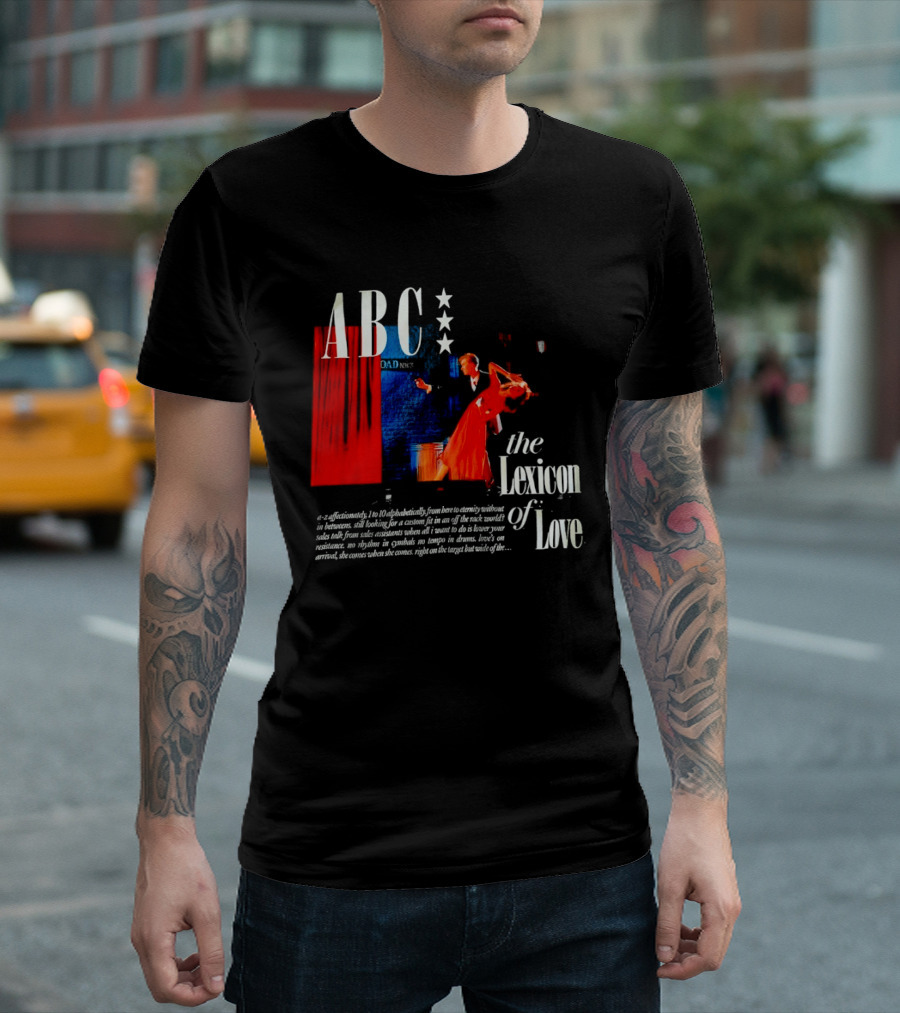 ABC The Lexicon Of Love A Z Affectionately Alphabetically T-Shirt