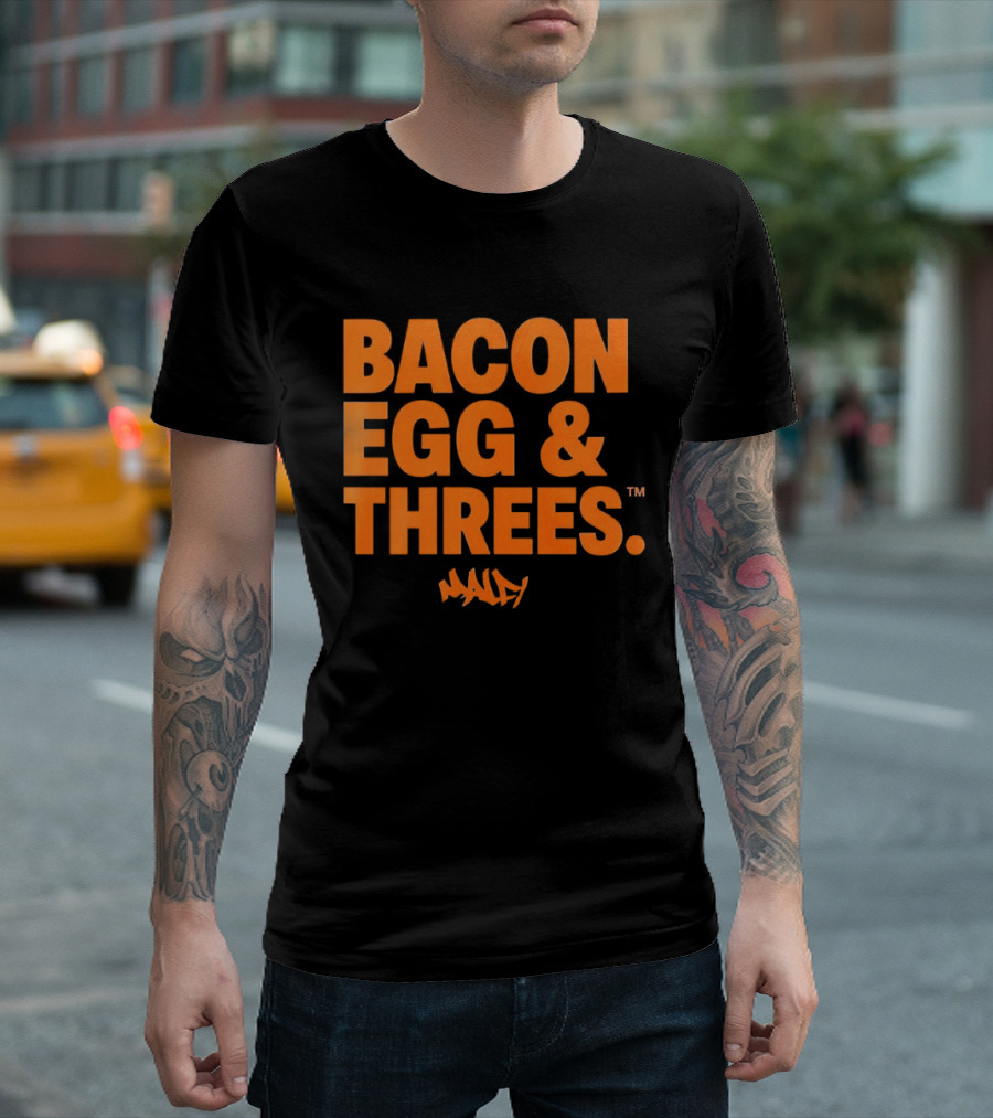 Bacon Egg And Threes Munday T-Shirt