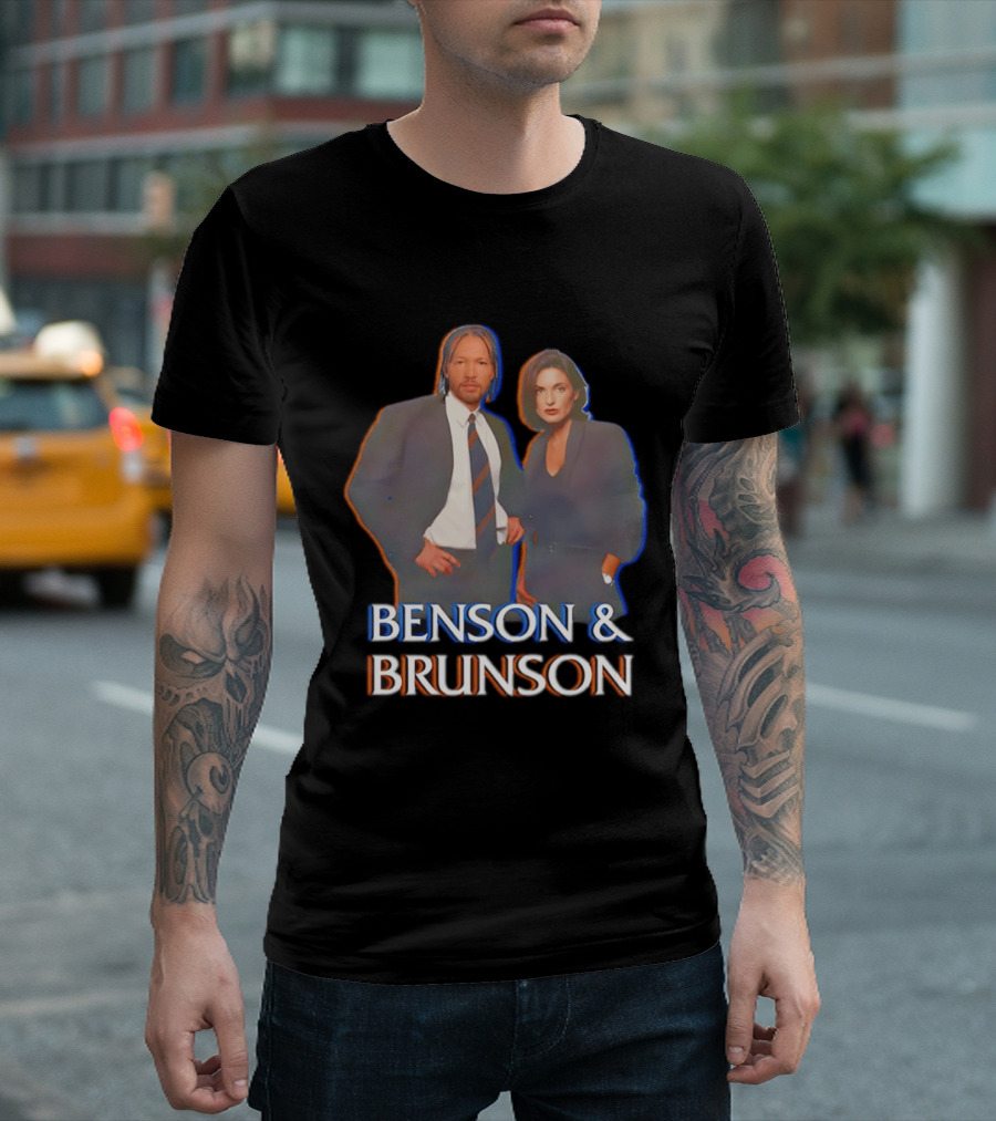 Benson Brunson Olivia Benson Elliot Stabler Law Order Special Victims Unit T-Shirt