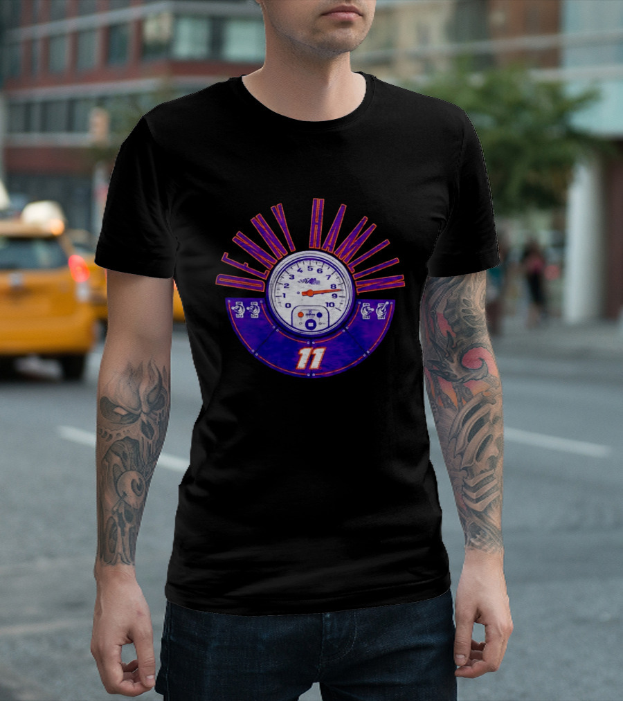 Denny Hamlin 11 Tachometer Joe Gibbs Racing Nascar Cup Series T-Shirt