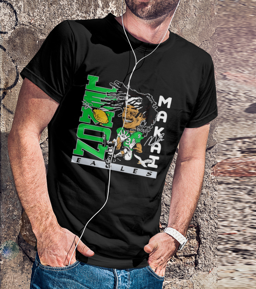 Lemon Zone Makai Eagles Jalen Hurts Philadelphia T-Shirt