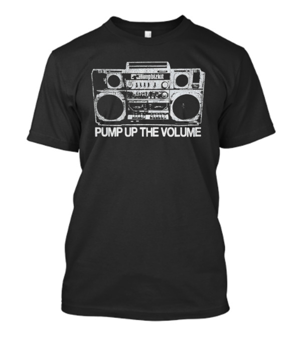 Limp Bizkit Pump Up The Volume Boombox 2026 Tour T-Shirt