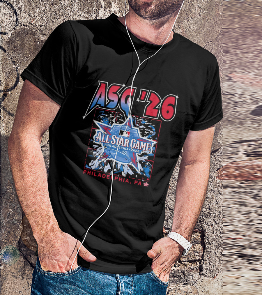 ASG '26 All Star Game Philadelphia 2026 Philadelphia PA Baseball Event T-Shirt