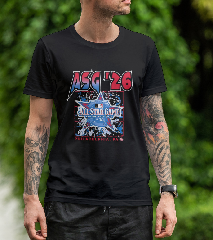ASG '26 All Star Game Philadelphia 2026 Philadelphia PA Baseball Event T-Shirt