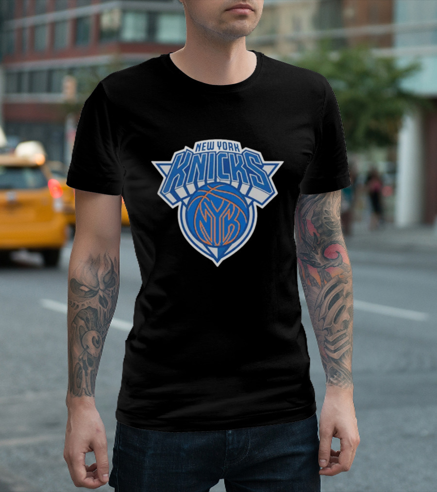 New York Knicks 2026 Blue Basketball Team T-Shirt