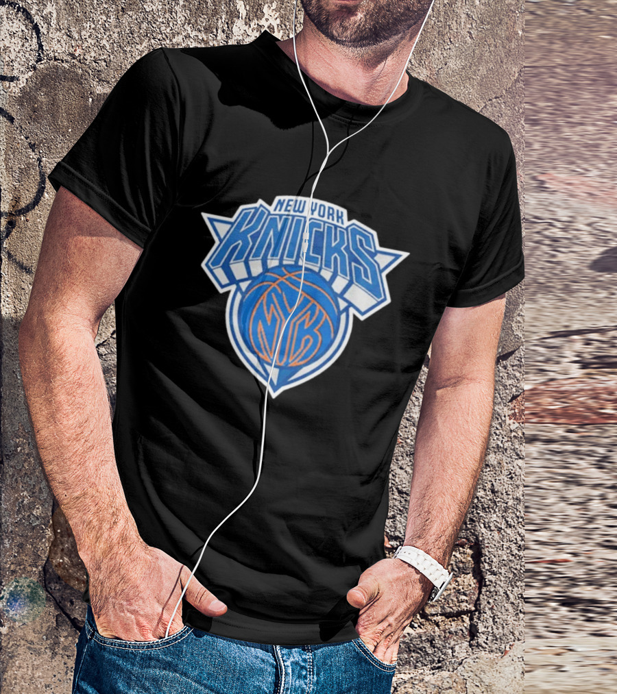 New York Knicks 2026 Blue Basketball Team T-Shirt