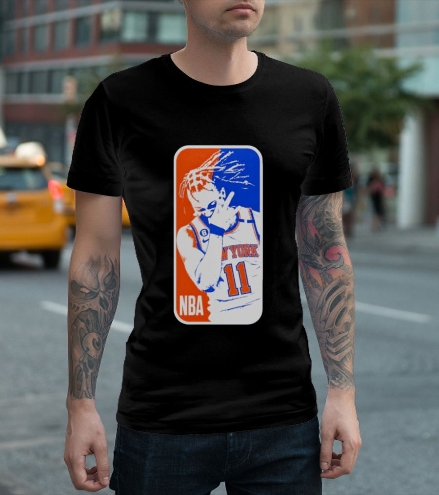 New York Knicks Jalen Brunson NBA Basketball Player 11 T-Shirt