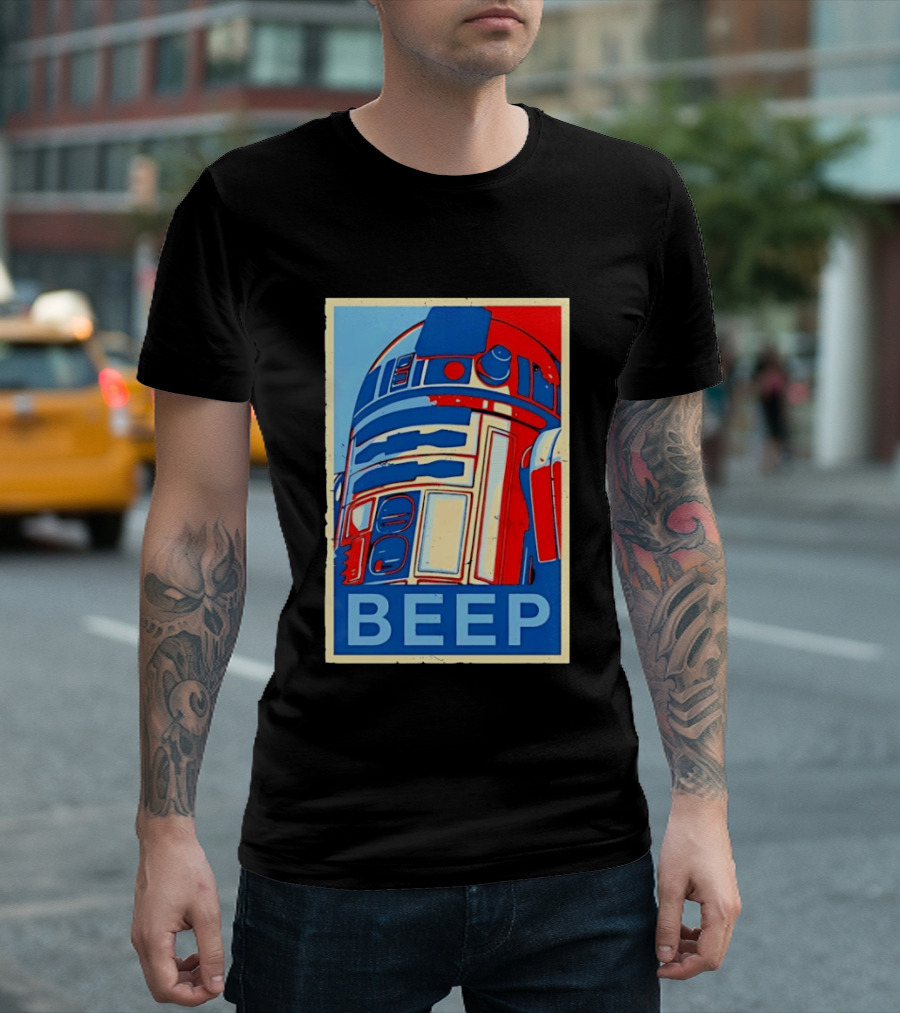 Star Wars R2 D2 BEEP T-Shirt
