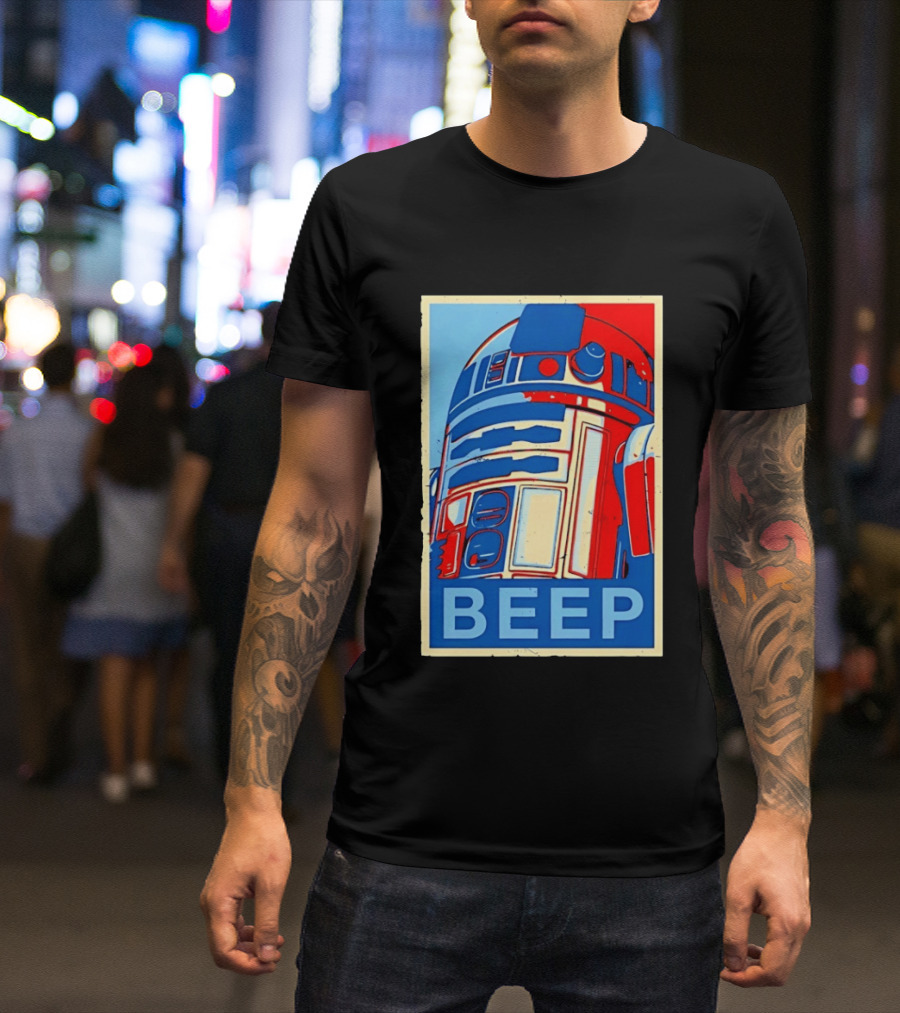 Star Wars R2 D2 BEEP T-Shirt