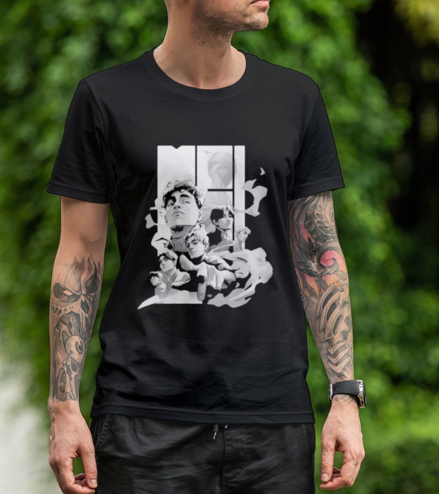 MSI Piece Of History Faces And Figures T-Shirt