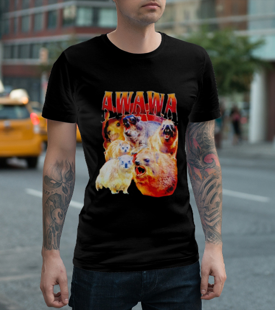 Awawa Hyrax Roaring Lightning Pack T-Shirt
