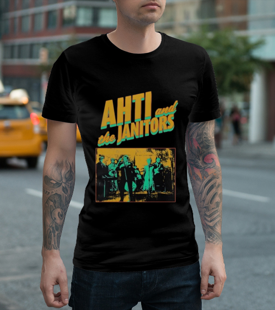 Ahti And The Janitors Band Vintage Concert Style T-Shirt