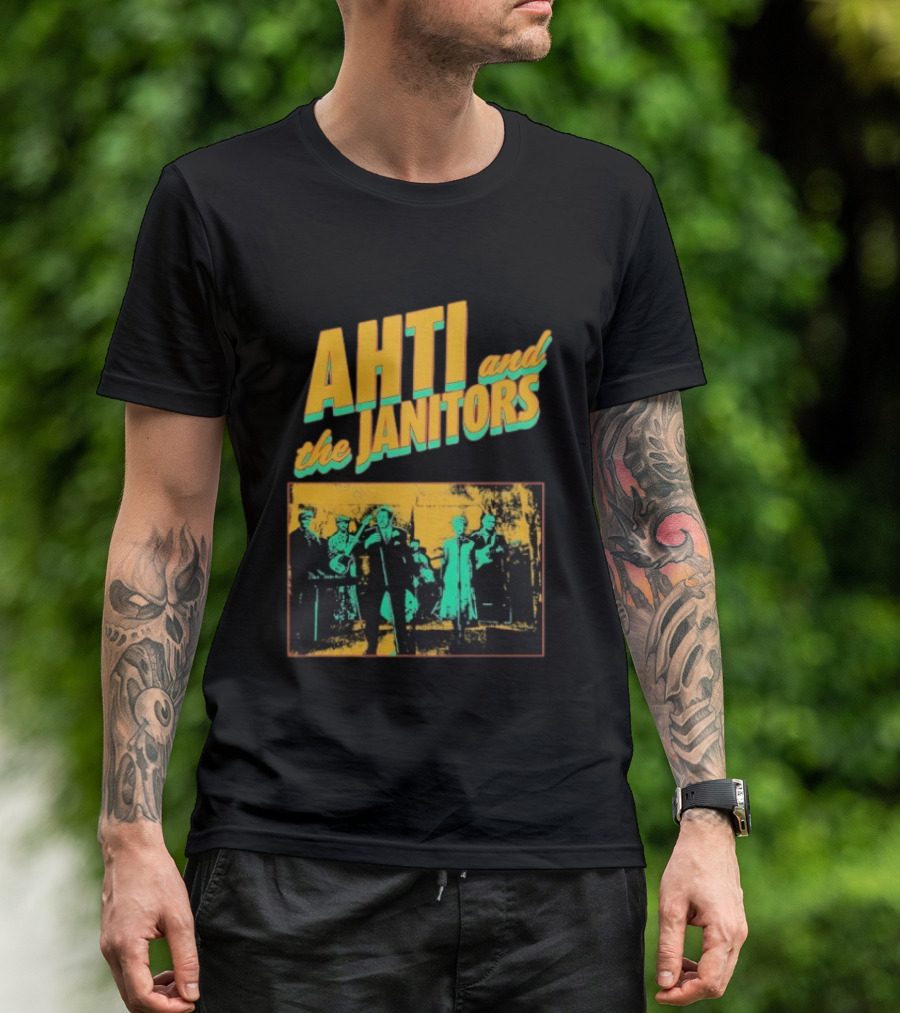 Ahti And The Janitors Band Vintage Concert Style T-Shirt