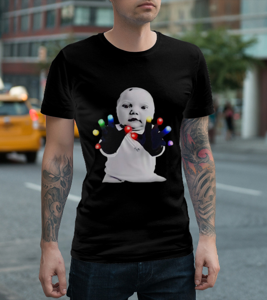 AI Baby Hands Light Gloving Meme Niche T-Shirt