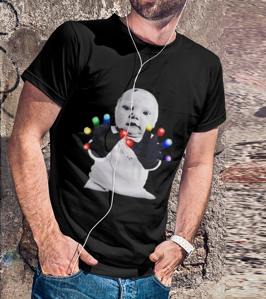 AI Baby Hands Light Gloving Meme Niche T-Shirt