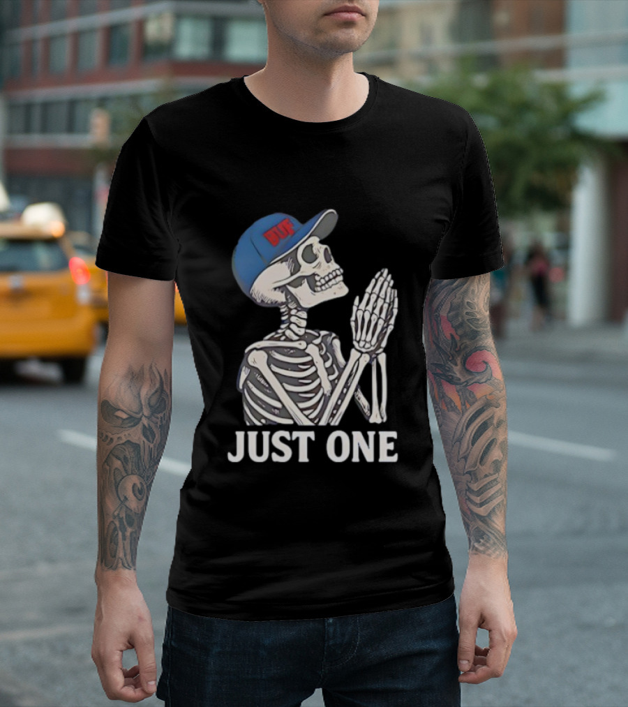 Buffalo Bills Super Bowl Wish Skeleton Praying BUF Hat T-Shirt