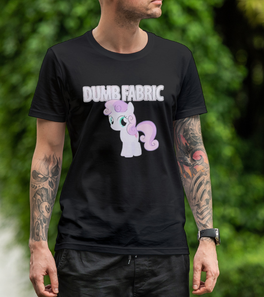Dumb Fabric My Little Pony Pastel Cartoon Character T-Shirt