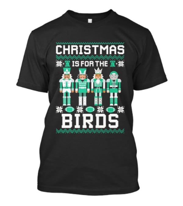 Christmas Is For Me Eagles Birds Nutcracker T-Shirt