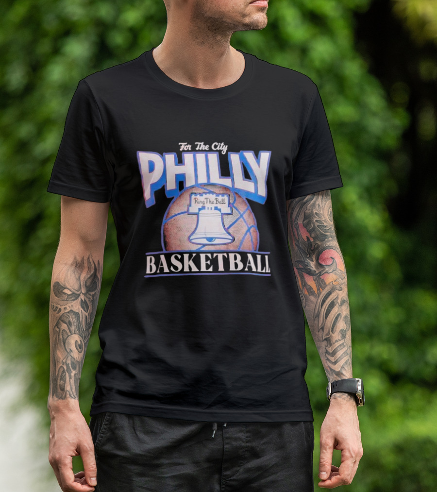 Philly Basketball For The City Liberty Bell T-Shirt