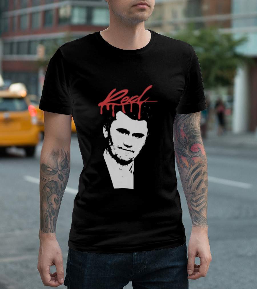 Red Charlie Kirk RIP T-Shirt